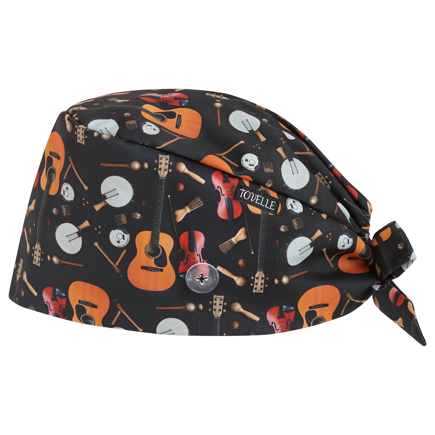 Scrub Caps for Men with Buttons,Classic Surgical Caps