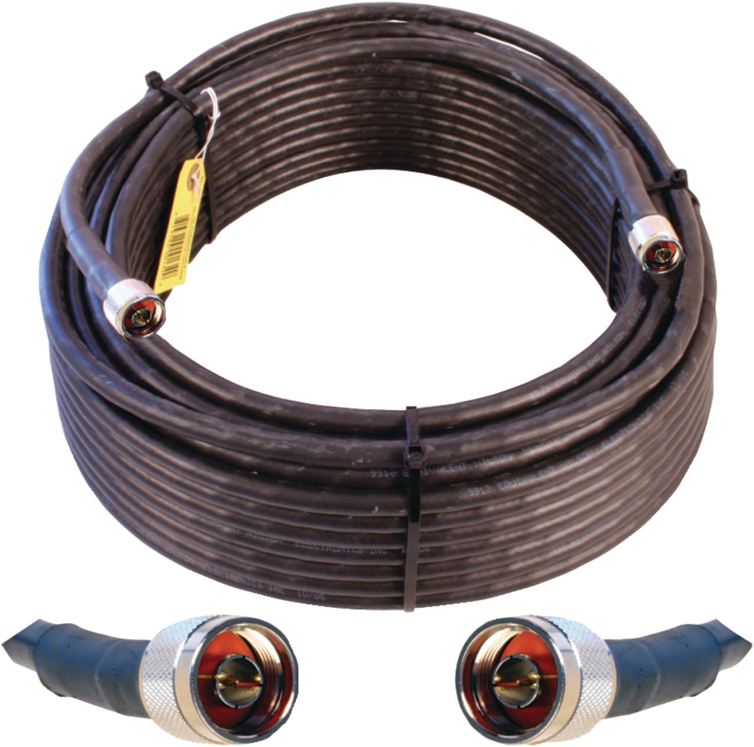 Wilson Electronics 100 ft. Black WILSON-400 Ultra Low Loss Coax Cable (N-Male to NMale)