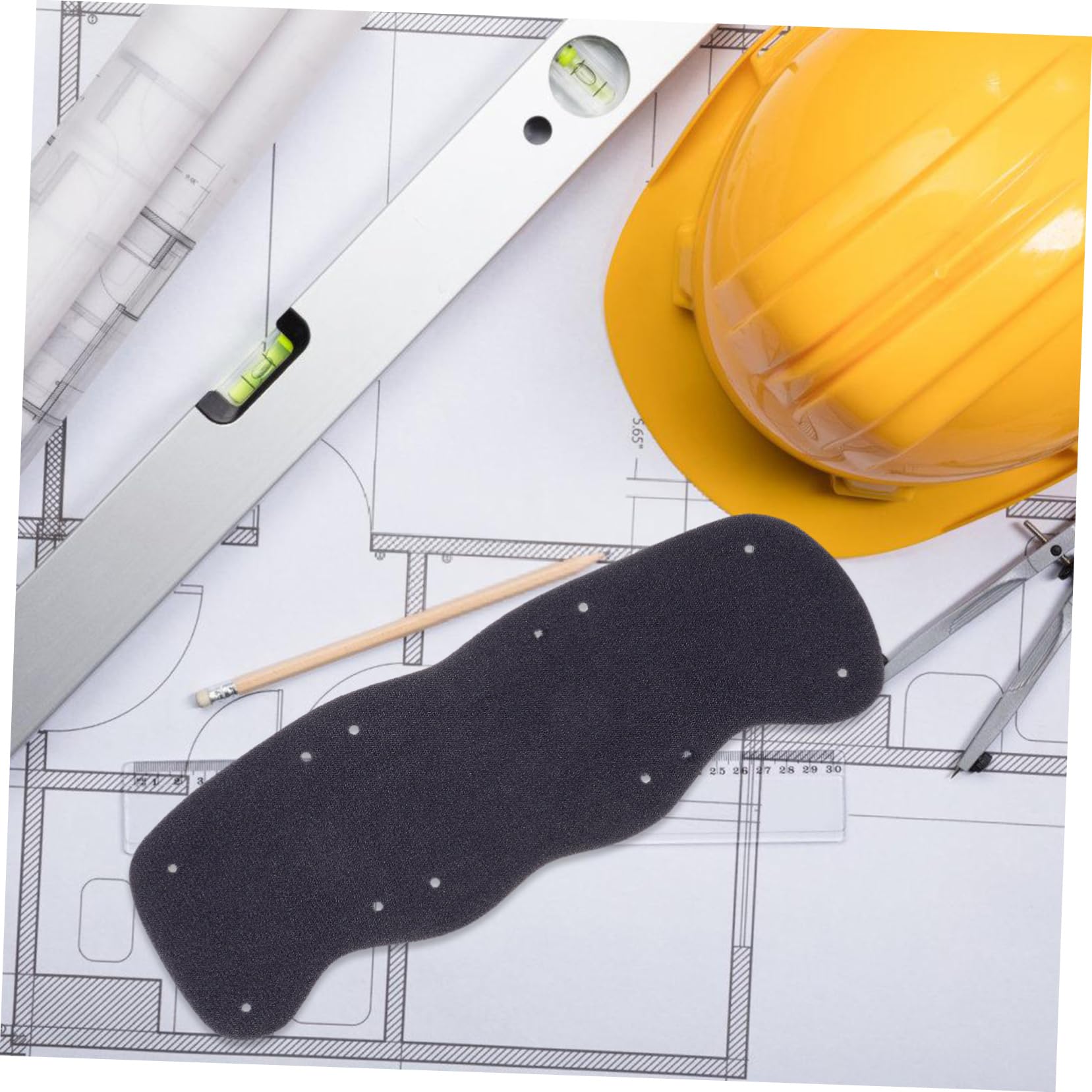 Uonlytech 24 Stück Helm Schweißband Waschbar Schutzhelm Schweißband Schutzhelm Liner Arbeiter Schweißband Zubehör Sicherheitshut Schweißbänder