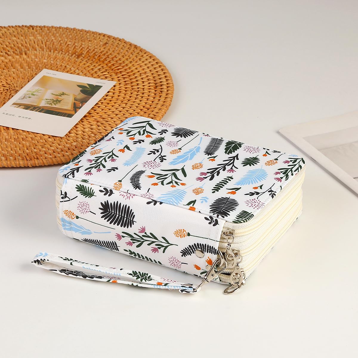 Lbxgap Estuche lateral para lápices, Cosmético, 72, Arte, portátil, elegante, duradero, de viaje