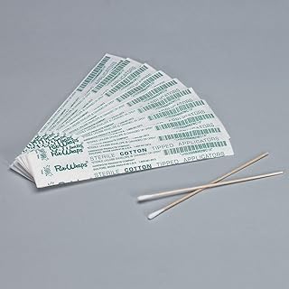Applicators, Sterile, Cotton-Tipped, Box of 200