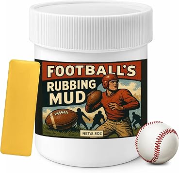 TBTFW Baseball Mud, Enhance Grip and Deepen Leather Color, Make The New Ball Shine Brightly, Suitable for Various Competitions