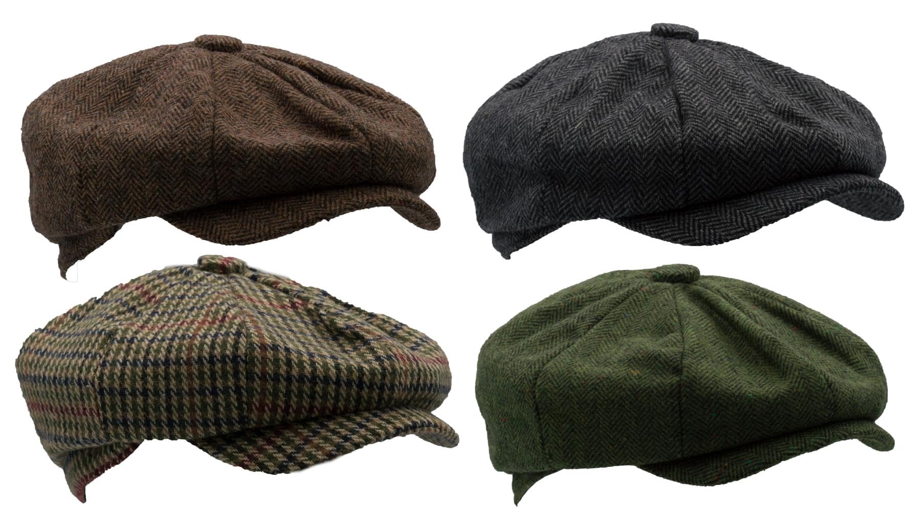 Walker and Hawkes - Gavroche en Laine - Unisexe - 8 pans
