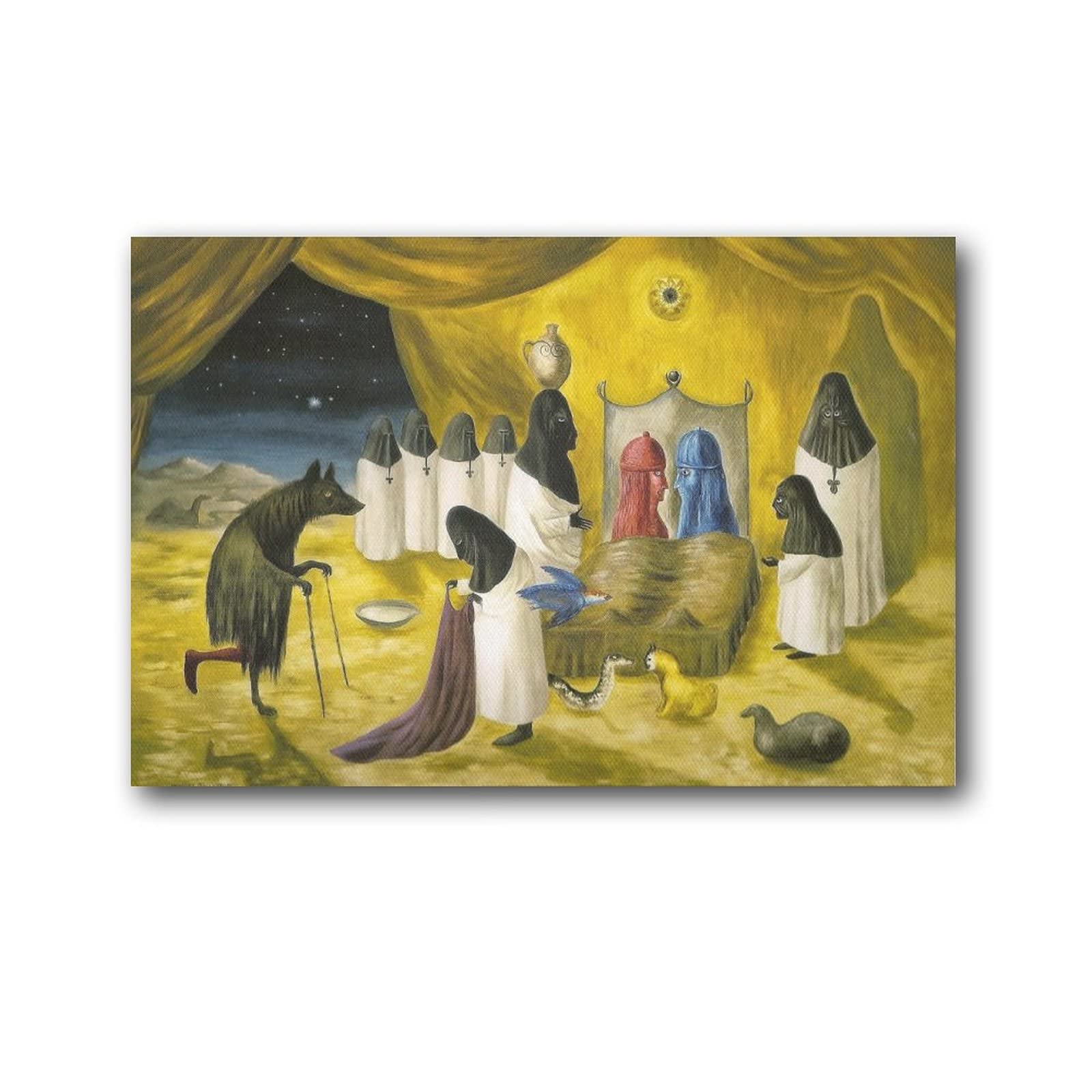 Póster De Leonora Carrington En Lienzo - Decoración Moderna Para Dormitorio, Salón U Oficina (20 X 30 Cm)