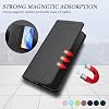Funda compatible con ZTE Nubia Neo 5 GT, compatible con ZTE Nubia Neo 5 GT, funda magnética tipo flip, Negro 7
