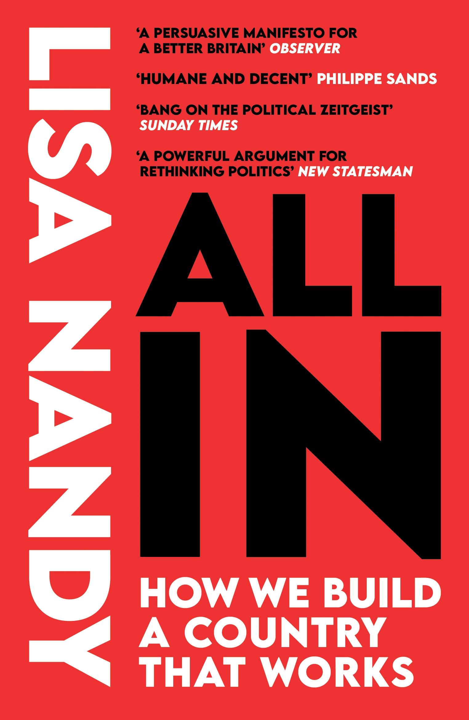 All In: The must-read vision for Britain’s future by Labour’s Secretary of State for Culture, Media and Sport