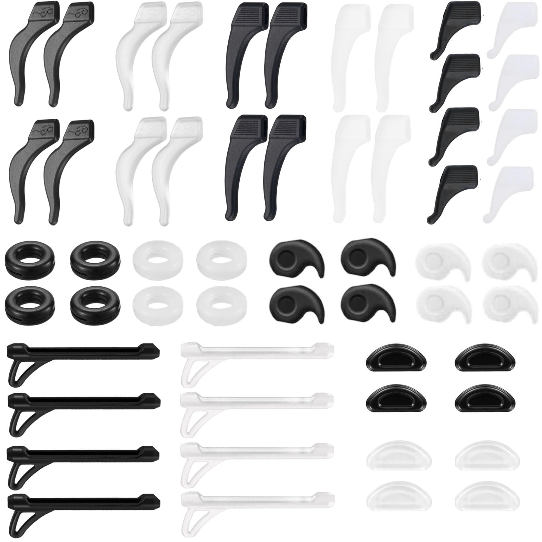 AZFVBQL 56 PCS Glasses Anti-slip Ear Grips, Ear Hook Eyeglasses Retainers