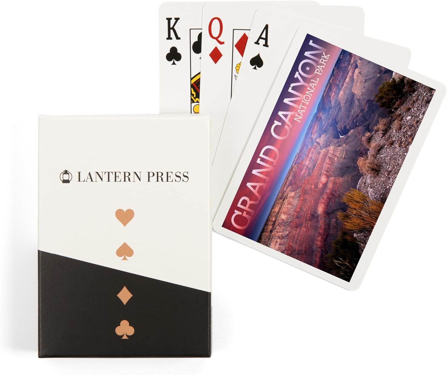 Lantern Press Grand Canyon National Park, Arizona, Ridge Line, 52 Playing Cards for Adults, Poker Size Card Deck