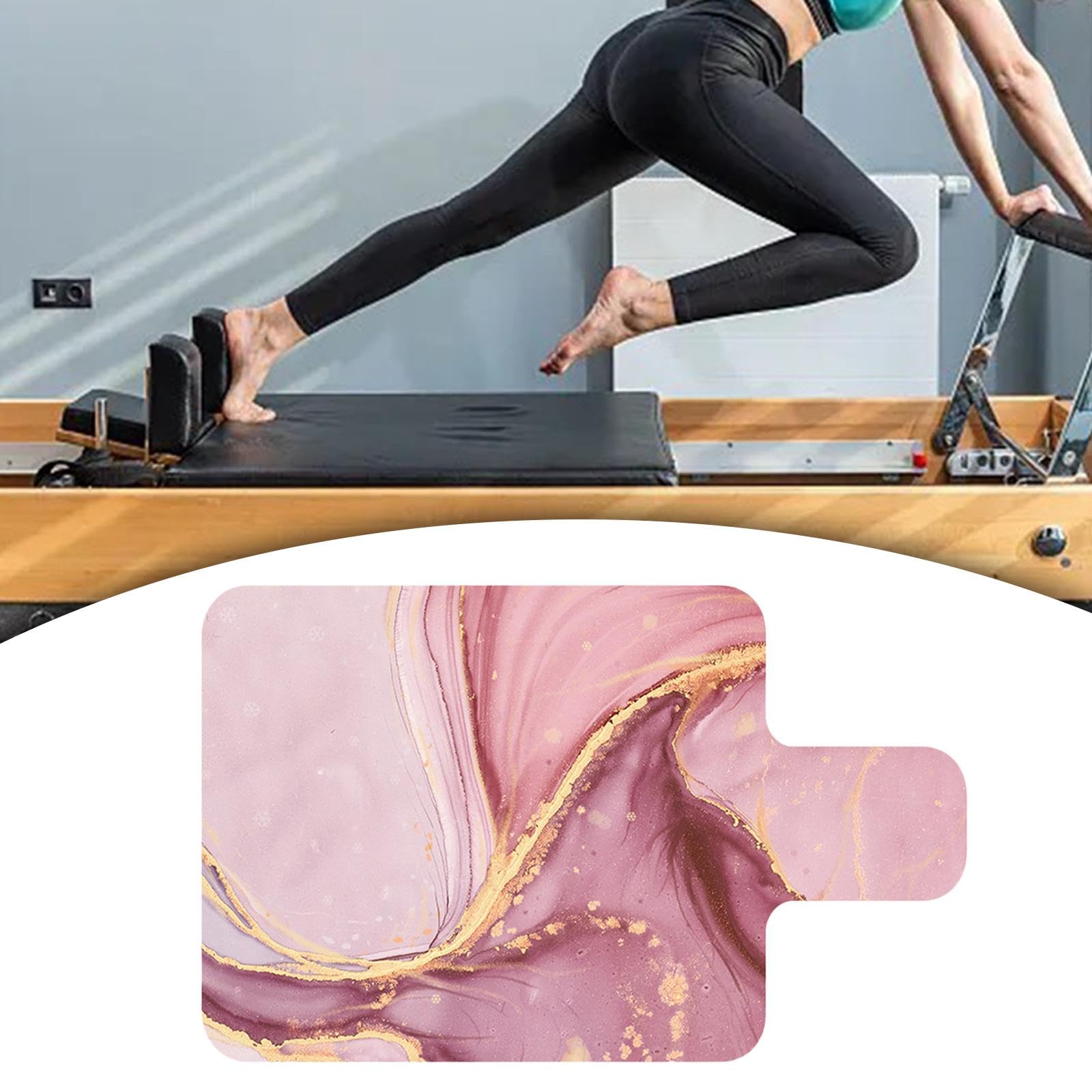 Amagogo Pilates-Reformer-Matte, Pilates-Reformer-Maschine, Handtuch, Gymnastikmatte, Dicke Pilates-Matte für Reformer, Trainingsmatte für
