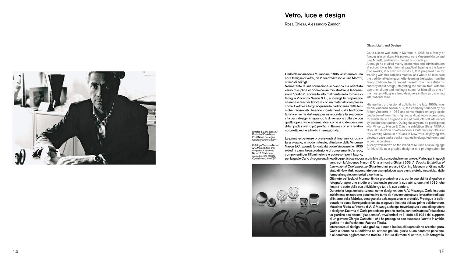 Carlo Nason. Glass designer handle with care 1959-2020. Ediz. italiana e inglese