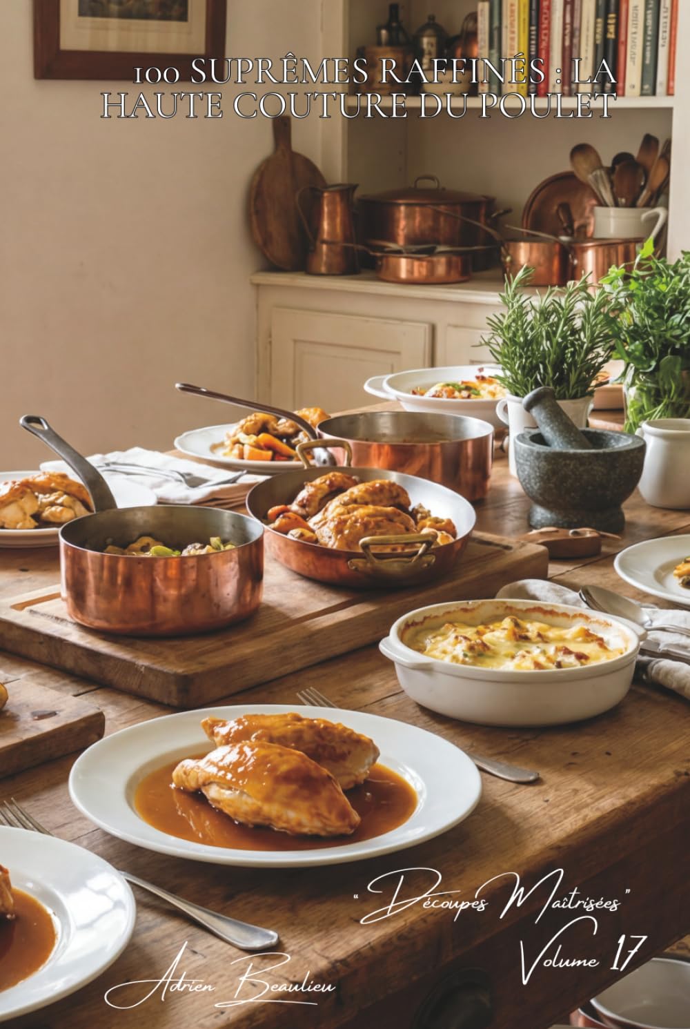 100 suprêmes raffinés : la haute couture du poulet: Gastronomie accessible, sauces nobles, présentation de chef (SÉRIE POULET (35 livres) - Sous-série "Découpes Maîtrisées" (10 livres))