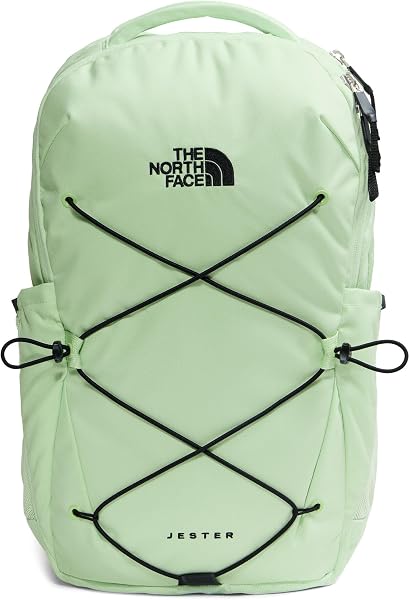the North Face Women's Jester Everyday Backpack, Calcified Lime/Blk, OSFA