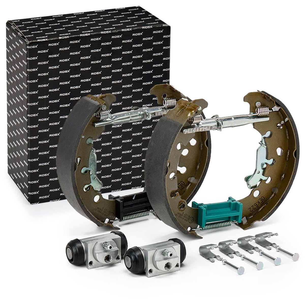 RIDEX 3859B0175 Kit freno Freno a tamburo Posteriore Compatibilità con FIAT PANDA 169