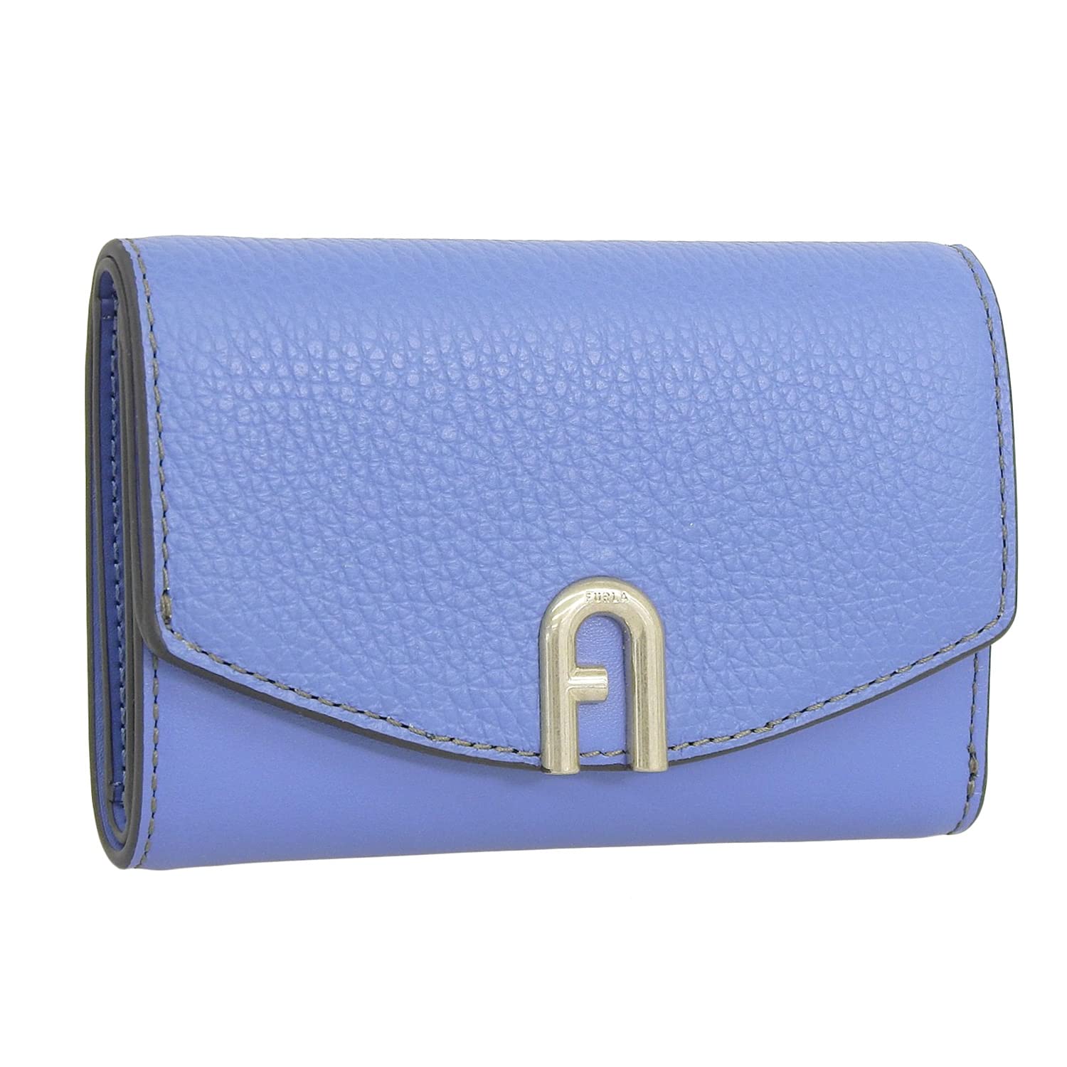 Amazon | フルラ 三つ折り財布 レディース プリムラ ブルー WP00217
