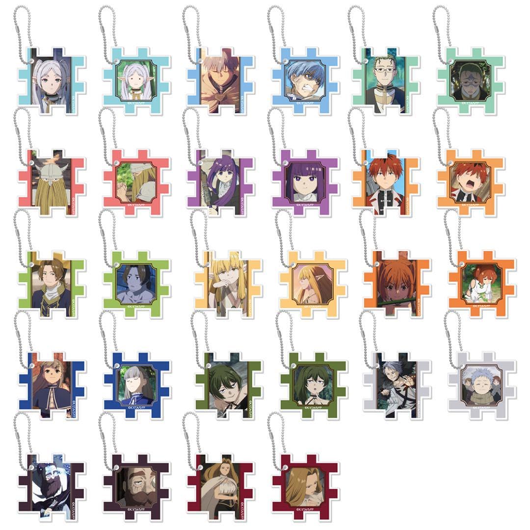 葬送のフリーレン展 ランダムアクリルパズルキーホルダー コンプセット Amazon.co.jp: 葬送のフリーレン展 限定 ランダムアクリルパズル