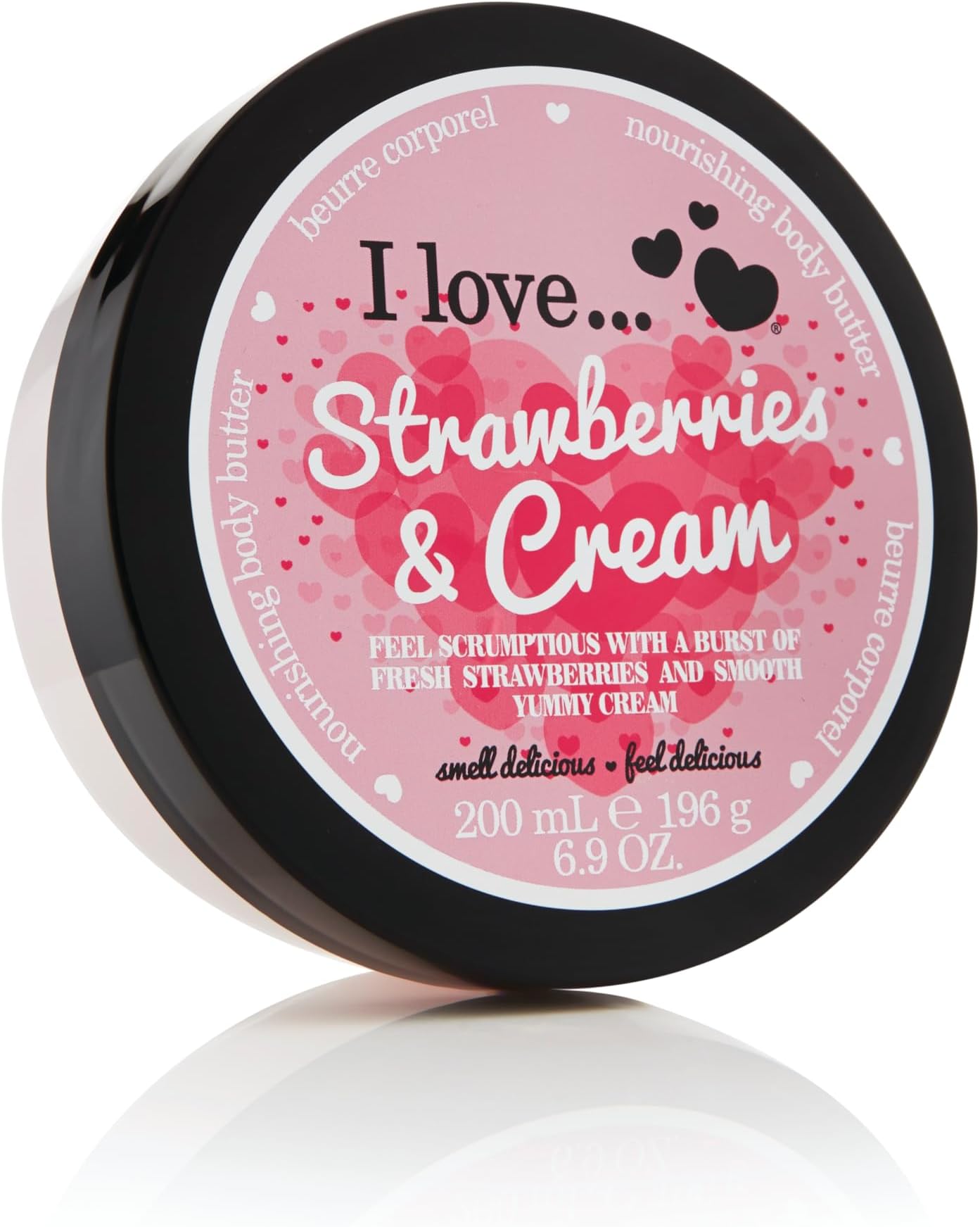 I Love Body Butter, Strawberries And Cream, 200 ml