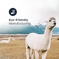 Vista 5 de Gamboa Sombrero de alpaca reversible con trenzas y diseño de llamas