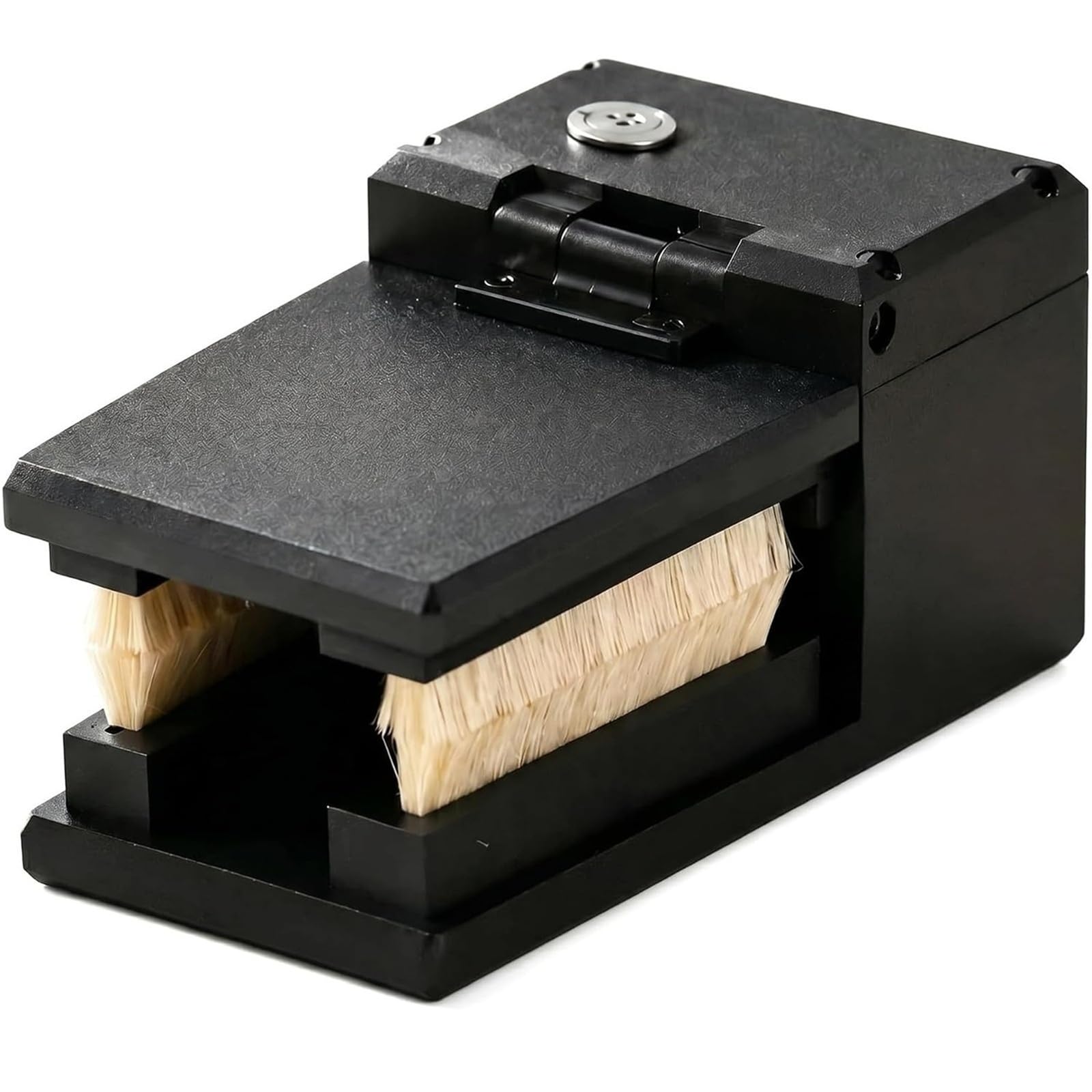 Limpiador de Polvo de película electrostática | Cepillo de limpieza de película antiestático eléctrico 135/120, removedor de polvo for 35 mm, 120 negativos blancos