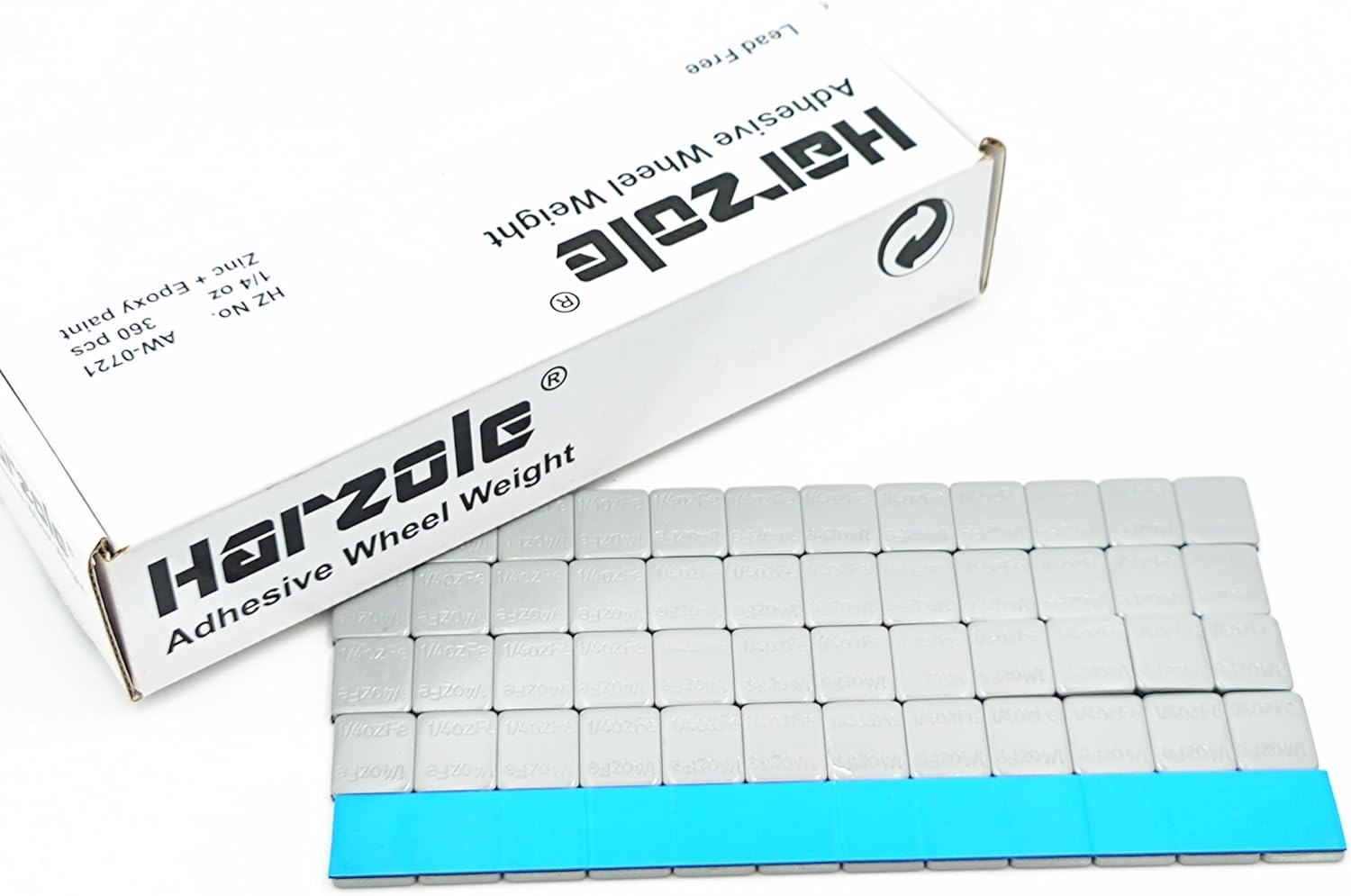 ROCHEE 720PCS PHK-025720 Tire Balancing Wheel Weights Stick-On Adhesive1/4 oz 60 String (180oz)