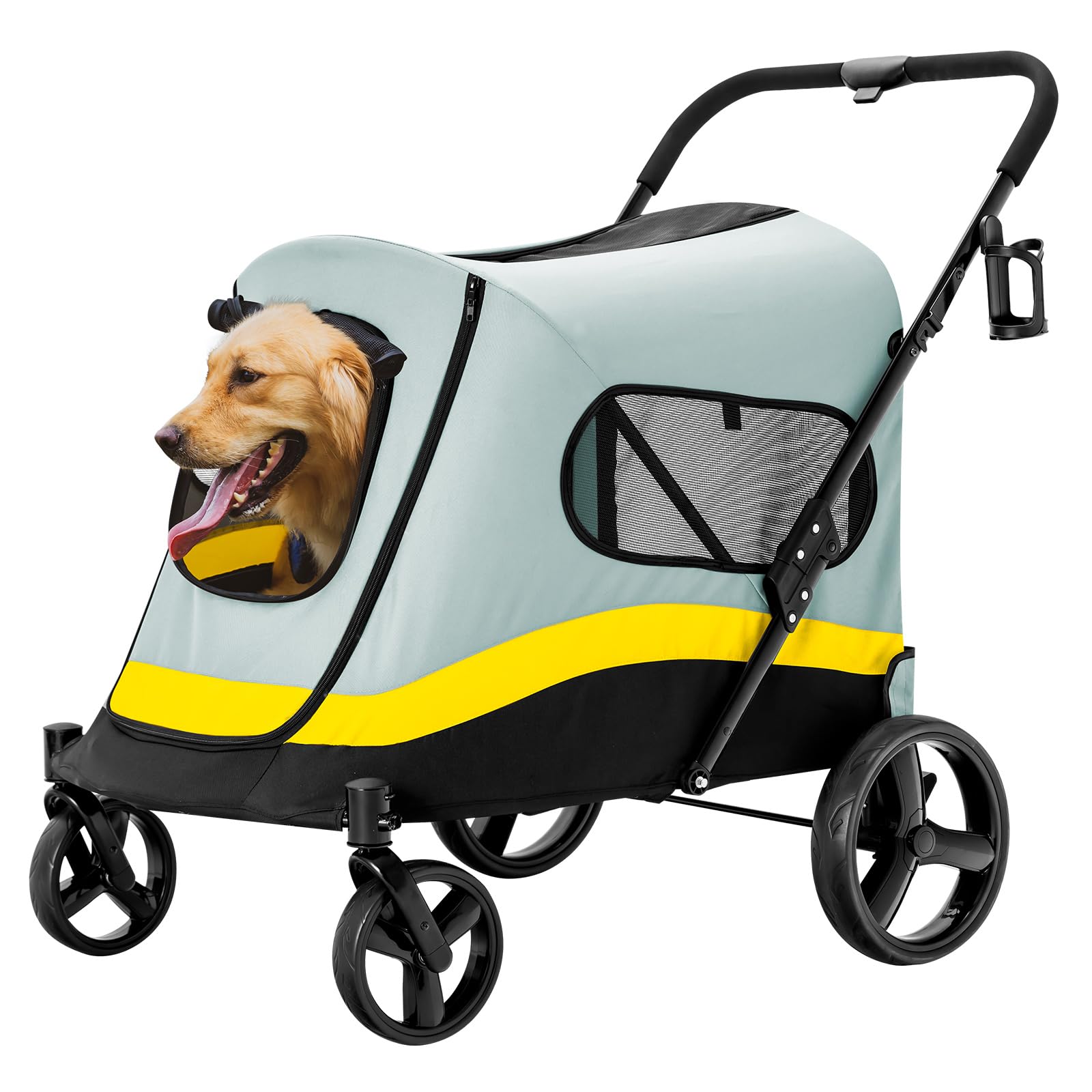 Amazon.co.jp: MOTOSTAR ペットカート 大型犬 中型犬 一秒折りたたみ 