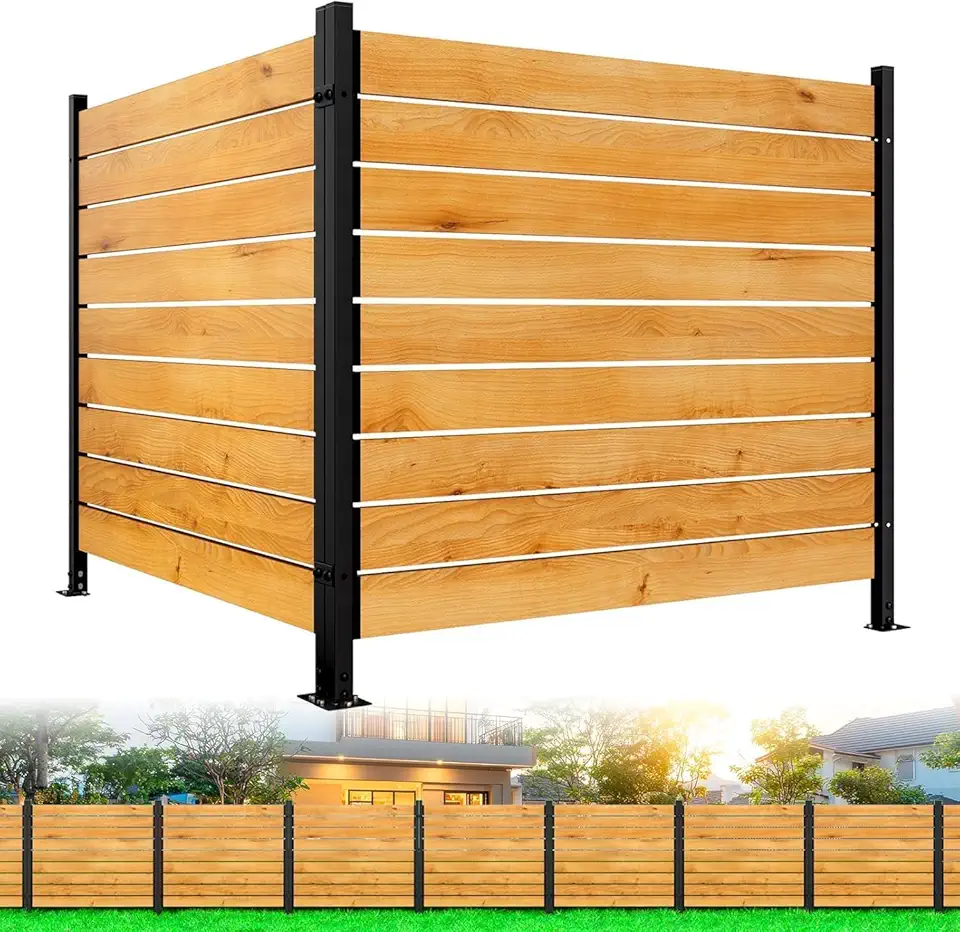 No‑Dig 2-Panel Privacy Screen, 42