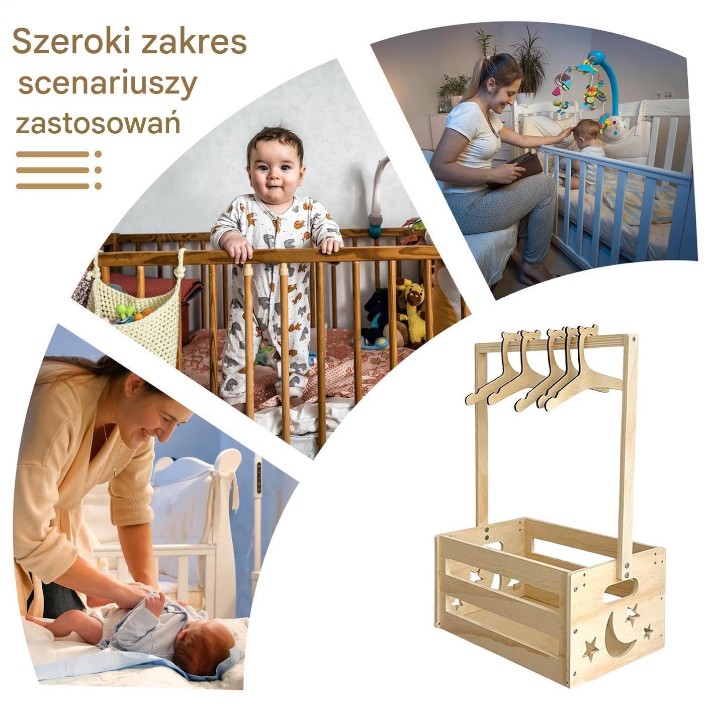 Organizer szafkowy na shower Wieszak organizer na pranie do szafy | Kosz Prysznicowy Dla Niemowląt Do Pokoju Niemowlęcego, Ujawnienia Płci, Salonu, Sypialni, Imprez, Spotkań