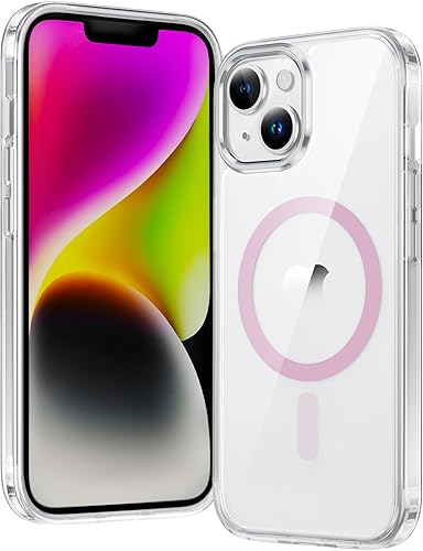 Miniatura 1355 de Fntcase Funda para iPhone 15 Plus y 14 Plus de 6.7 pulgadas, magnética, a prueba de golpes de grado militar, antiamarilleo, delgada, protectora