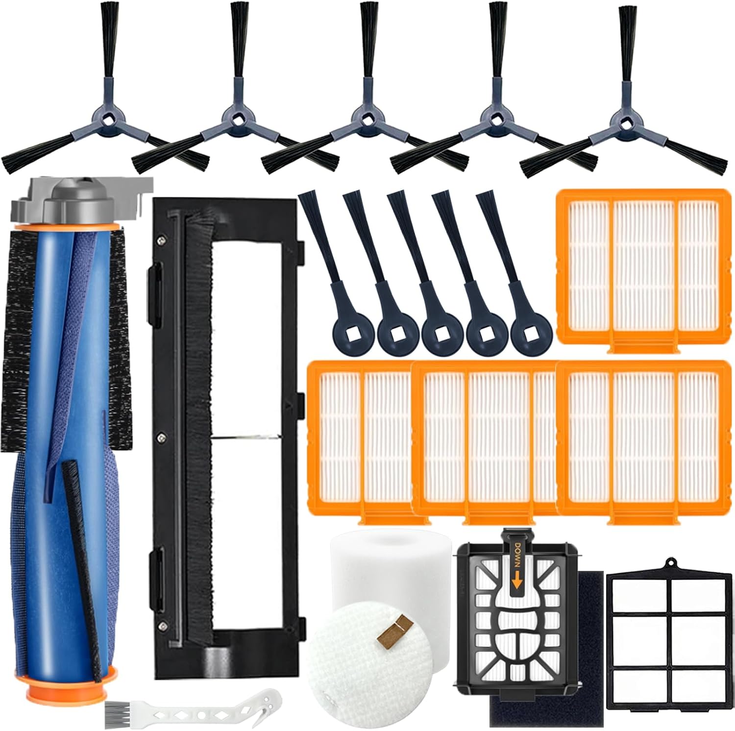 CauYien Replacement Parts Kit for Shark AI Robot Vacuum Cleaners