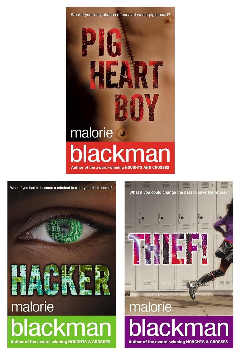 Malorie Blackman Collection 3 Books Set (PigHeart Boy, Hacker & Thief