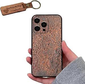 Amazon.com: Rusty Phone Case, Vintage Rust Metal Design TPU Cover for ...
