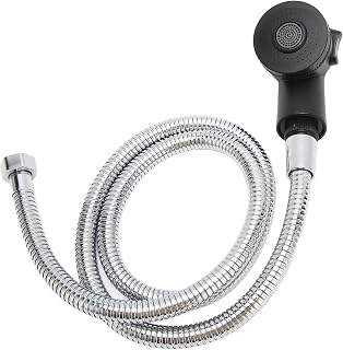 Shampoo Bowl Sprayer Head and Hose Set, 2 Gang Anti Splash, Salon & Spa