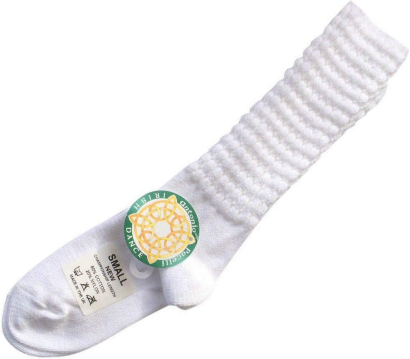 Irish Dance Poodle Socks Champion Length by Antonio Pacelli Poodle Socks for Irish Dancers