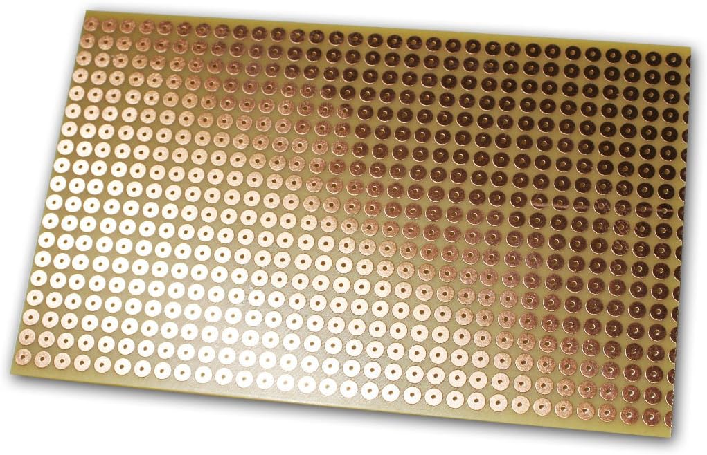 world-trading-net - PCB 160x100mm, solder strip grid RM5,08, copper overlay on one side