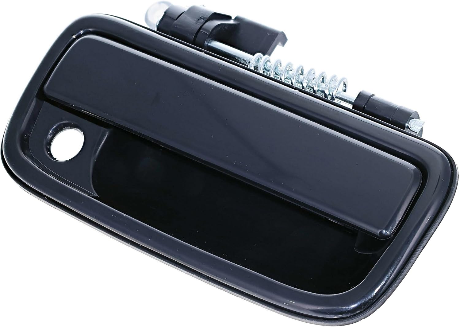 Dorman 79345 Front Passenger Side Exterior Door Handle Compatible with Select Toyota Models, Smooth Black
