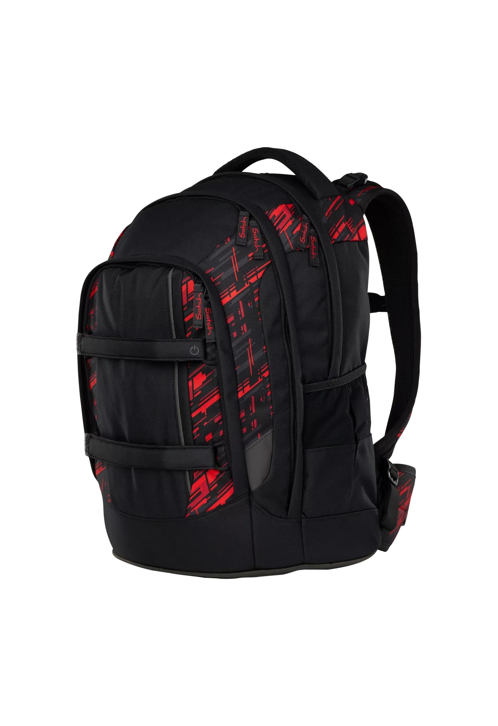 Satch Pack Set Set 3 teilig ab 5. Klasse ergonomisch 30L Stauraum mit Schlamperbox Sportbeutel