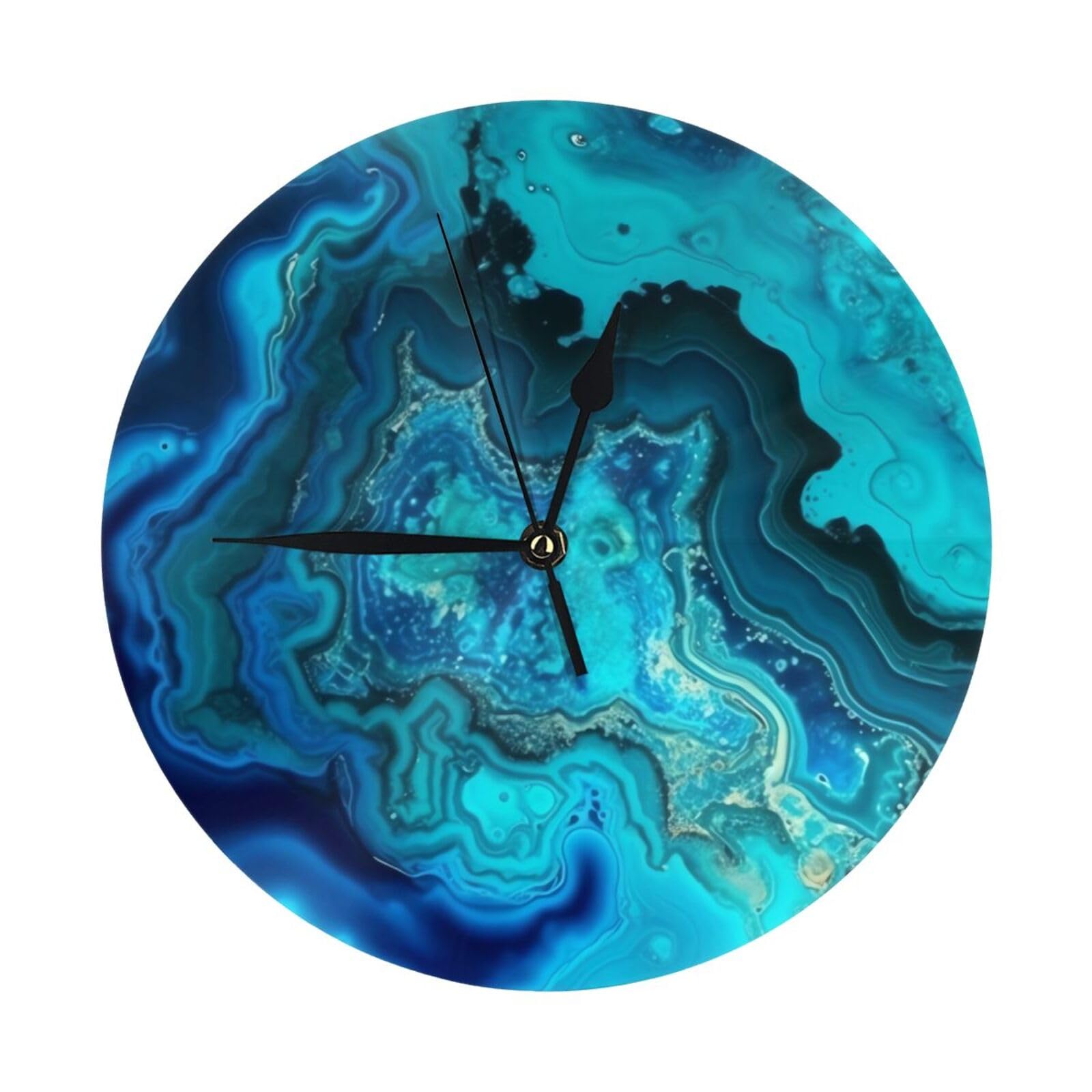 Grande horloge murale pour salle de classe lisible et totalement silencieuse