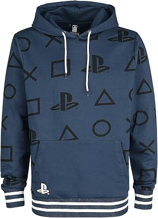 PlayStation - AOP Icons Men's Hoodie - XL