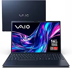 Notebook VAIO FE 16 AMD® Ryzen 5-5625U Windows 11 Home 12GB 512GB SSD 16" IPS WUXGA Antirreflexo - Cinza Grafite