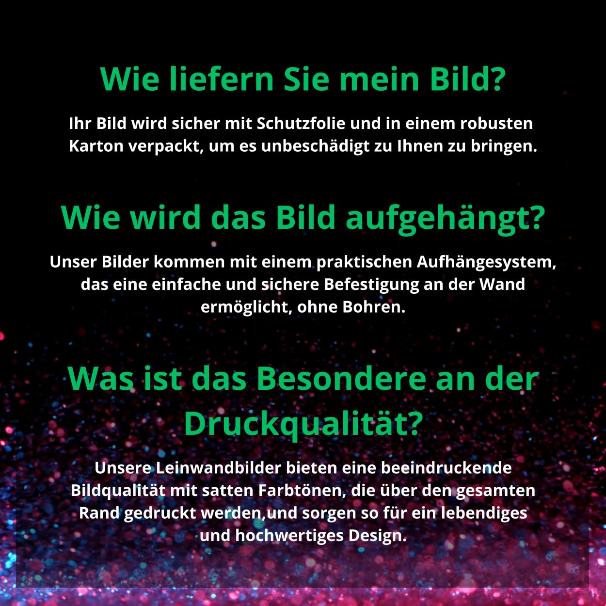 WallArena Leinwand Bilder 120x80 cm | Landschaft, Leinwandbilder, Bild auf leinwand, Format: 120x80 cm (BxH) - einteilig auf Canvas Leinwand. Das Leinwand