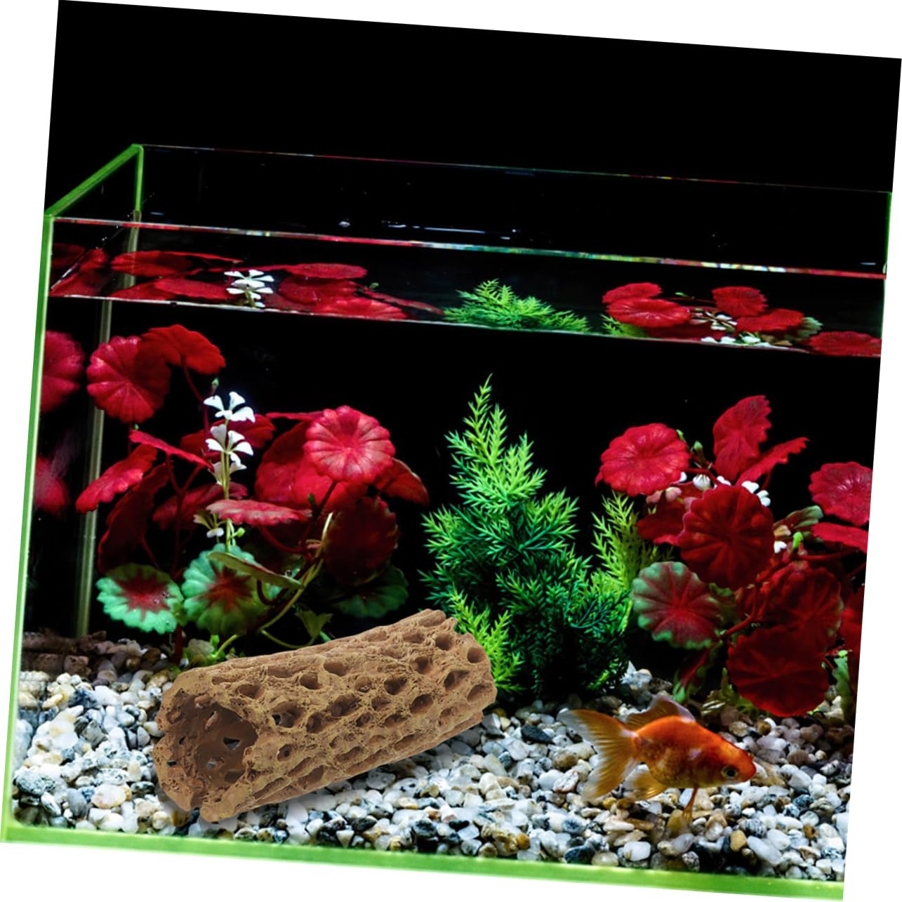 Grotte Pour Aquarium - Cachette Pour Crevettes, Betta, Tortues | Abri Naturel Eau Douce & Eau Salée - 7