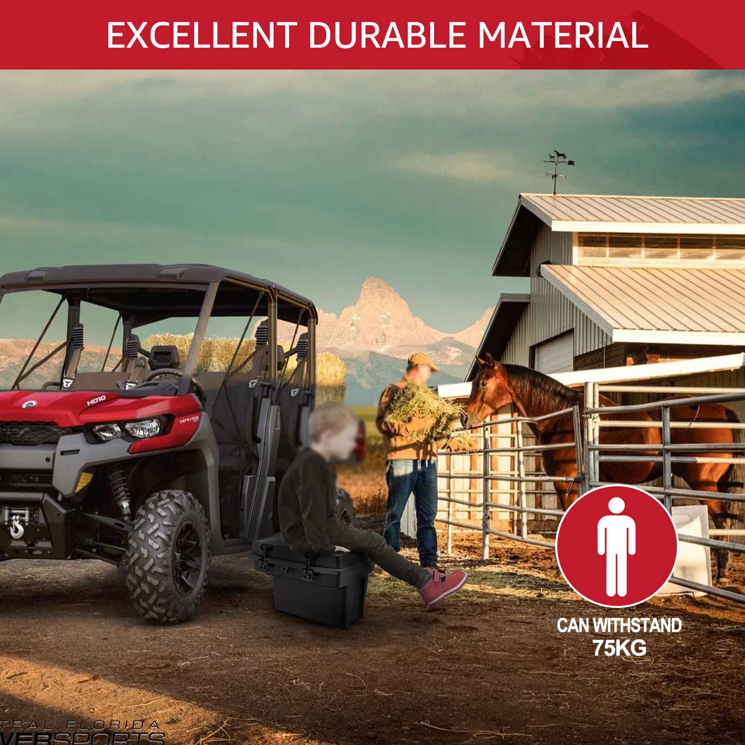 HAKA TOUGH Caja de almacenamiento Defender HD8 HD10 Bed Tool Storage Box OEM nuevo #715003028