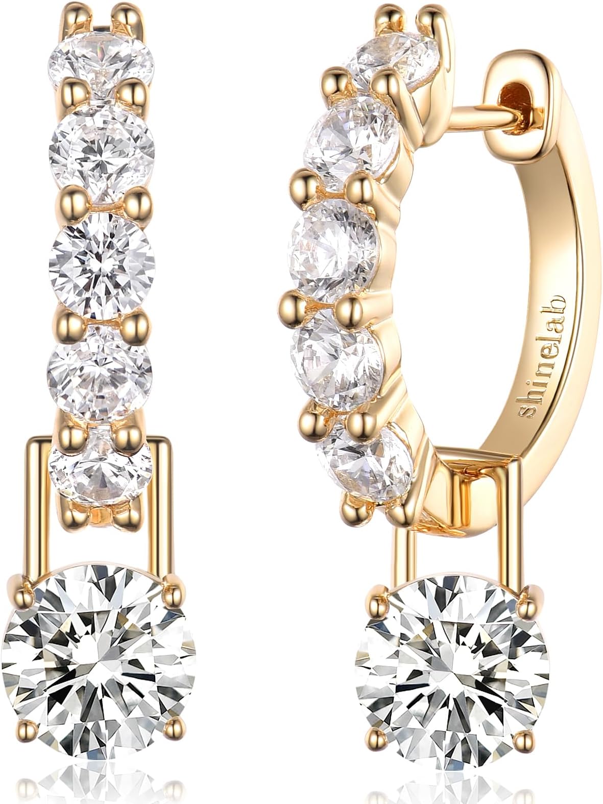 Gold Hoop Earrings for Women Twisted Huggie 14K Gold Plated Chunky Earrings Wavy Geometric Hoop Trendy Earrings Jewelry Gift for Girls