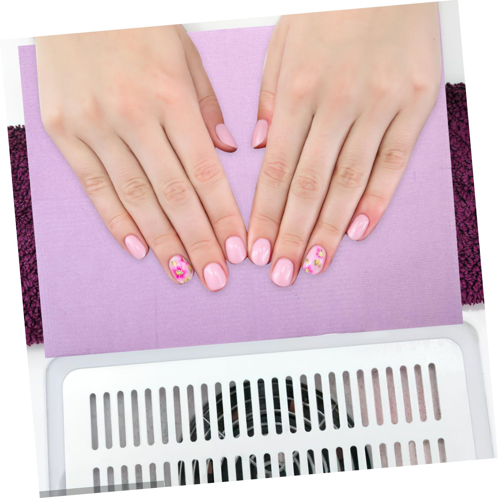 Gatuida Asciugamani Impermeabili Per Manicure 125 Tovagliette Non Per Cuscino Tavolo Usa e Getta Per Estetiste e Appassionati Unghie