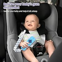 Vista 5 de Chuya Mordedores remotos de silicona para bebés, juguetes para dentición para TV, para bebés de 3-6-12-18 meses, juguetes para masticar para aliviar