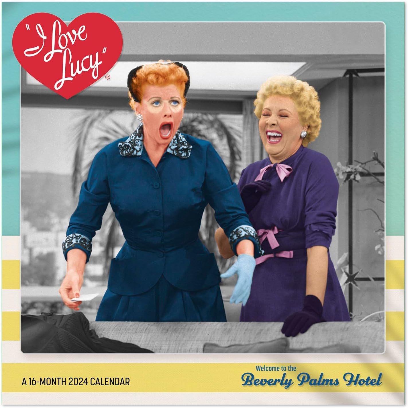 Amazon.com: 2022 I Love Lucy Wall Calendar, 12" x 12", Monthly ...