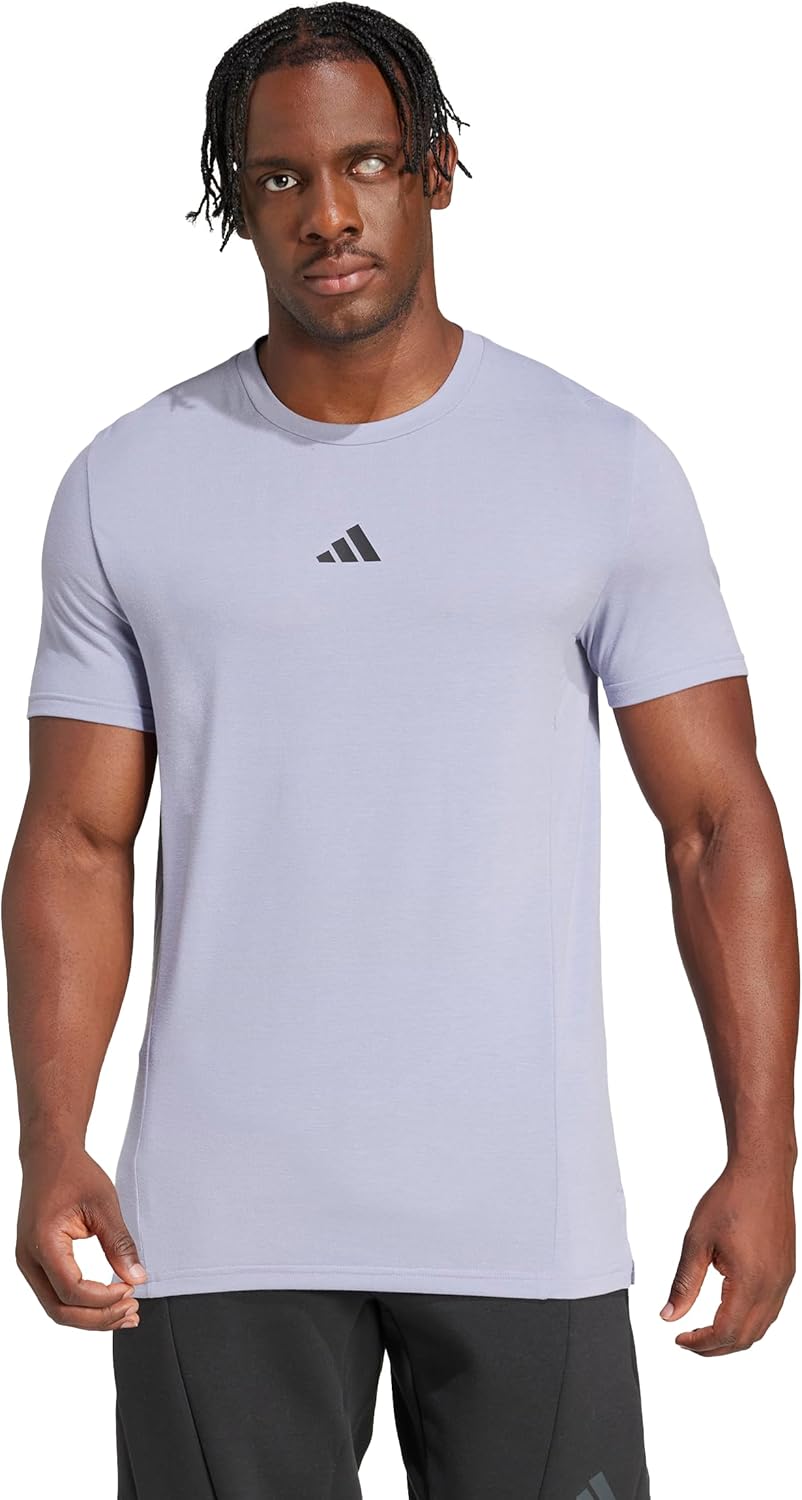 Adidas Mens Designed for Training Workout T-Shirt - Image 4
