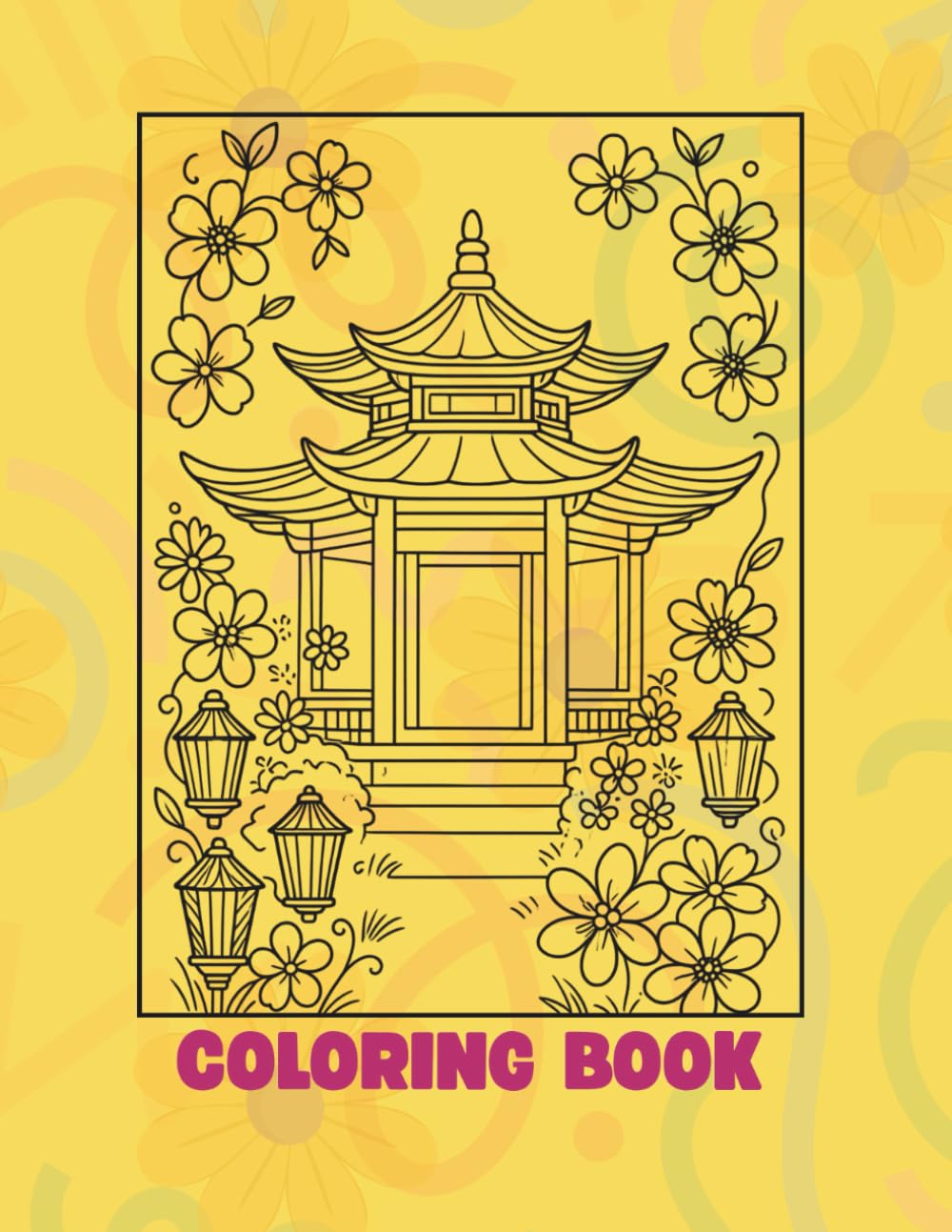 Lovely Gardens Coloring Pages: 196 Beautiful Floral, Gazebo & Peaceful Garden Designs for Relaxation