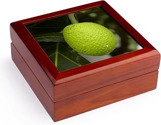 3dRose Jackfruit, Namaqumaqua village, Viti Levu, Fiji - OC01 DWA0332 - David Wall, Jewelry Box jb-140670-1