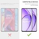 SupCares Tempered Glass for Oppo A3 Pro and Oppo K12x (6.67 Inch) With Installation Kit | 9H Edge to Edge Screen Protector | Black gallery image