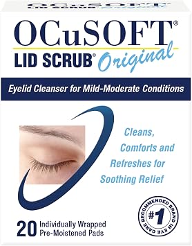 OCuSOFT Lid Scrub Original Pre-Moistened Pads 20ct Box